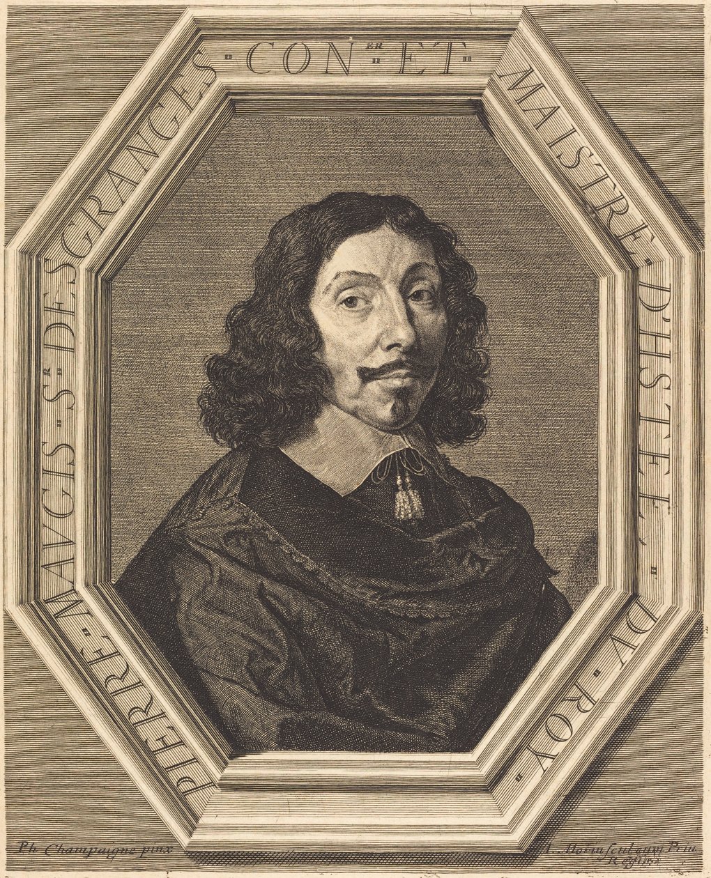 Pierre Maugis av Jean Morin after Philippe de Champaigne