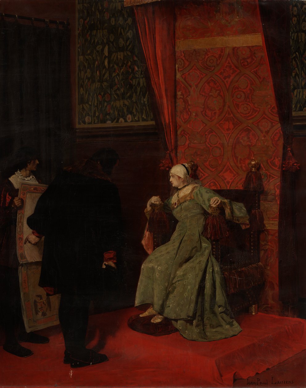 Columbus før Isabella av Jean Paul Laurens
