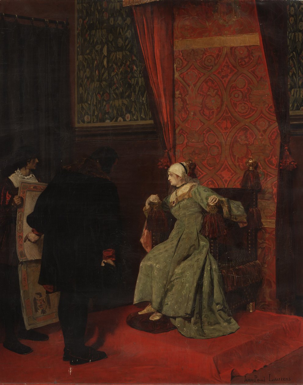 Columbus før Isabella av Jean Paul Laurens