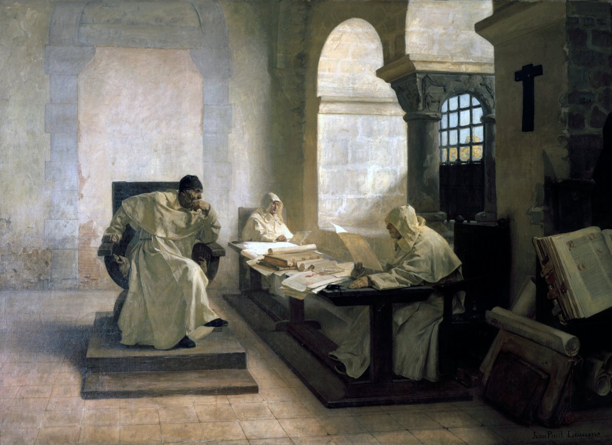 Inkvisisjonens menn, 1889. av Jean Paul Laurens
