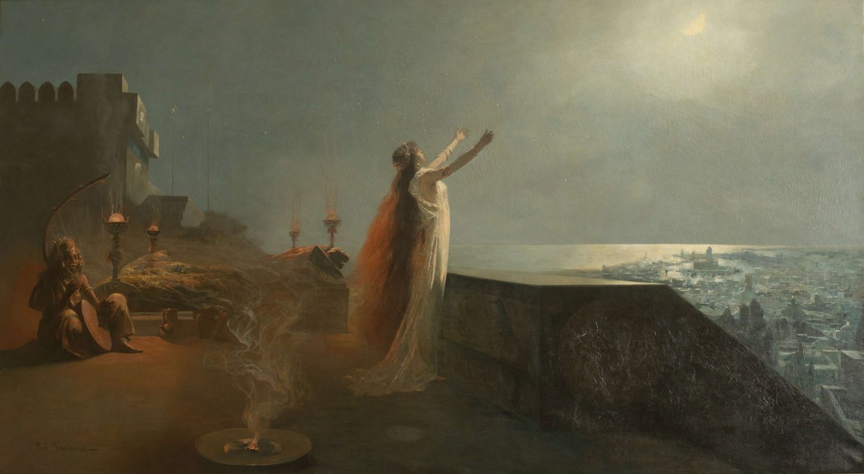 Salammbô, 1885. av Jean Paul Sinibaldi