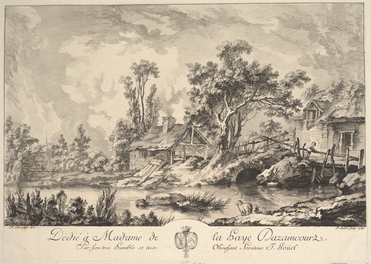 Landskap, 1759. av Jean Pierre Houel
