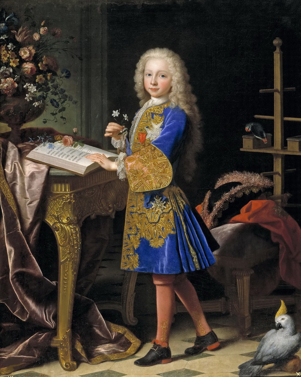 Charles III av Spania som barn, 1724. av Jean Ranc