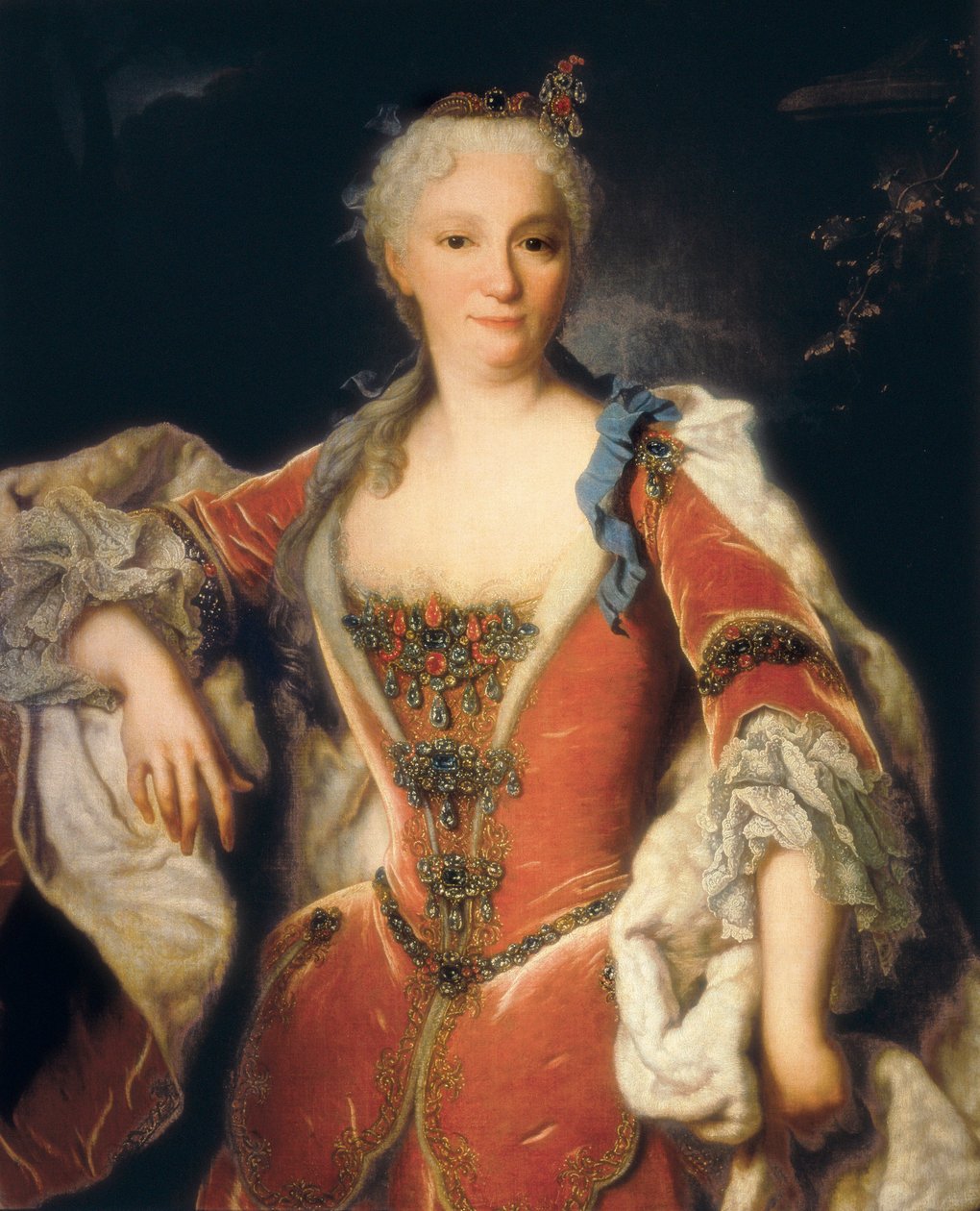 Portrett av Elisabeth Farnese (Parma av Jean Ranc