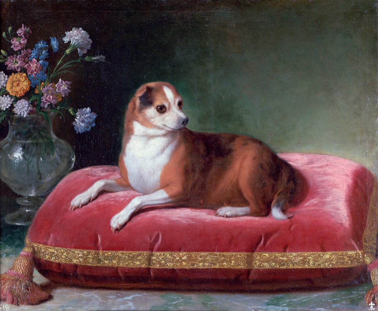 Tispe på en pute, c1694-1735 av Jean Ranc