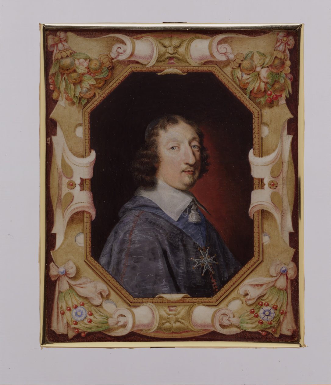 Portrett av en kirkemann, 1628. av Jean Saillant