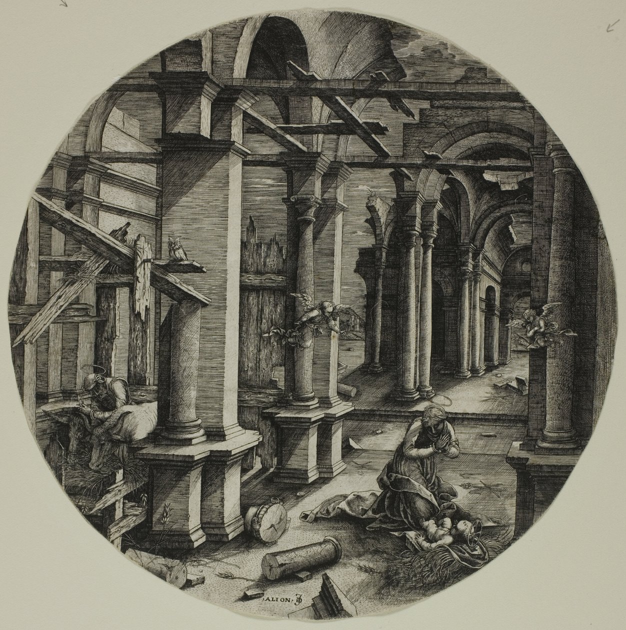 Stallen i Betlehem av Jean de Gourmont