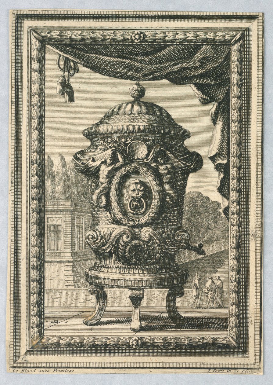 Design for en urne av Jean le Pautre