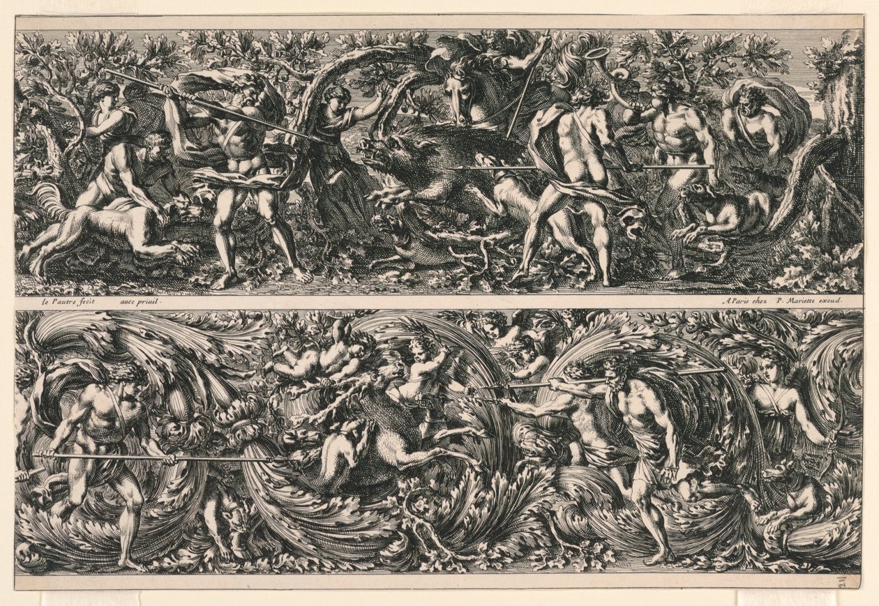 Design for friser av Jean le Pautre