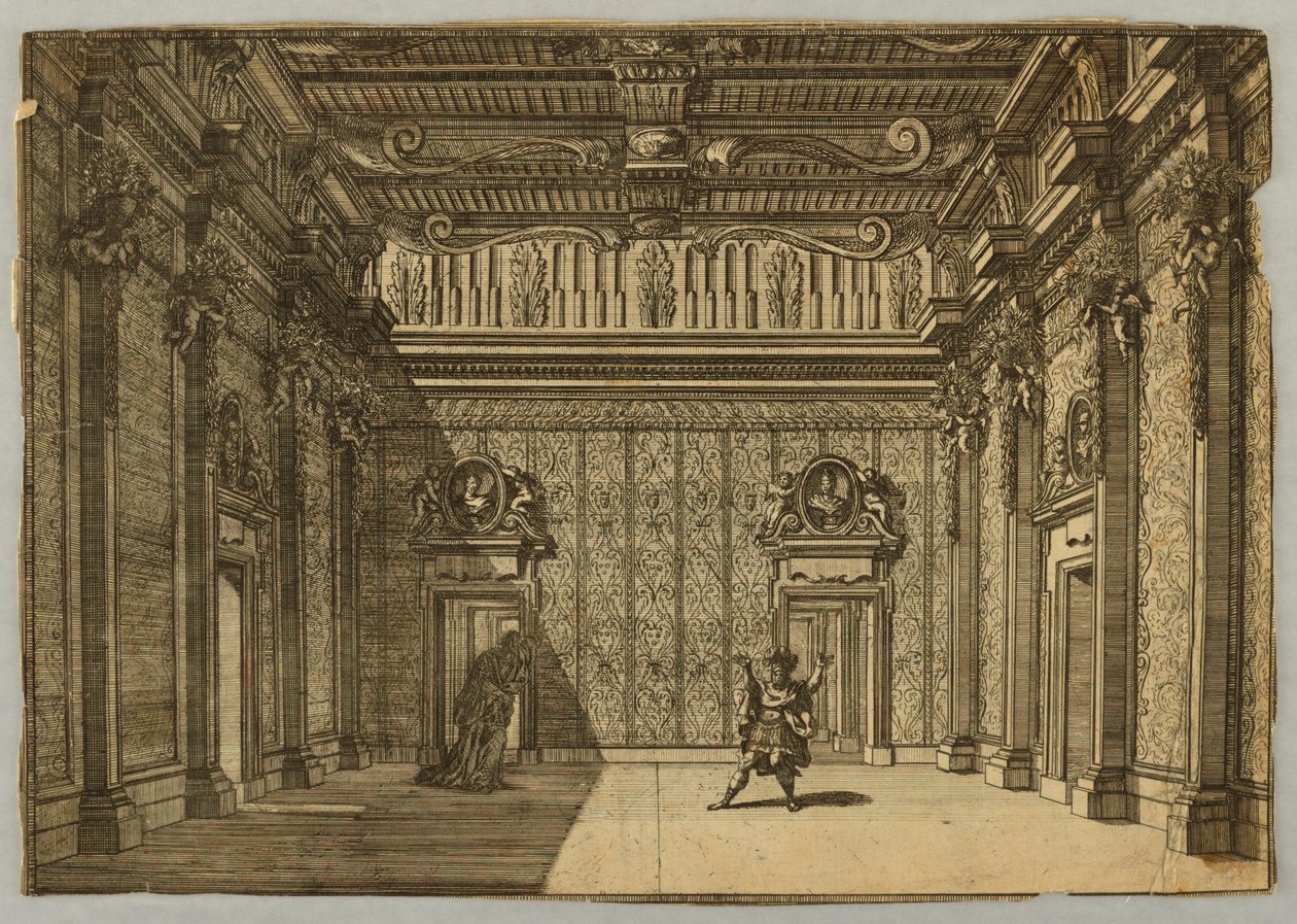 Scene fra en tragedie av Jean le Pautre