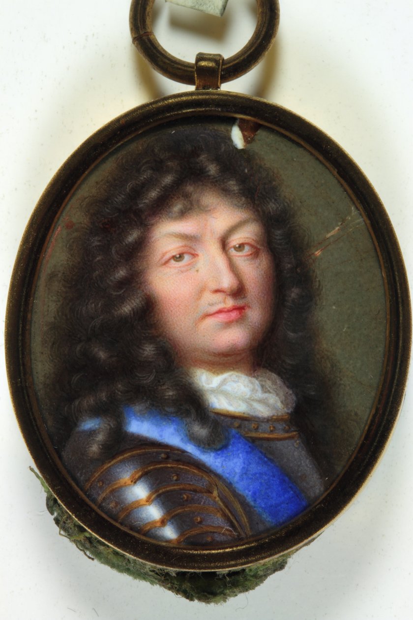 Louis XIV (emalje) av Jean the Elder Petitot