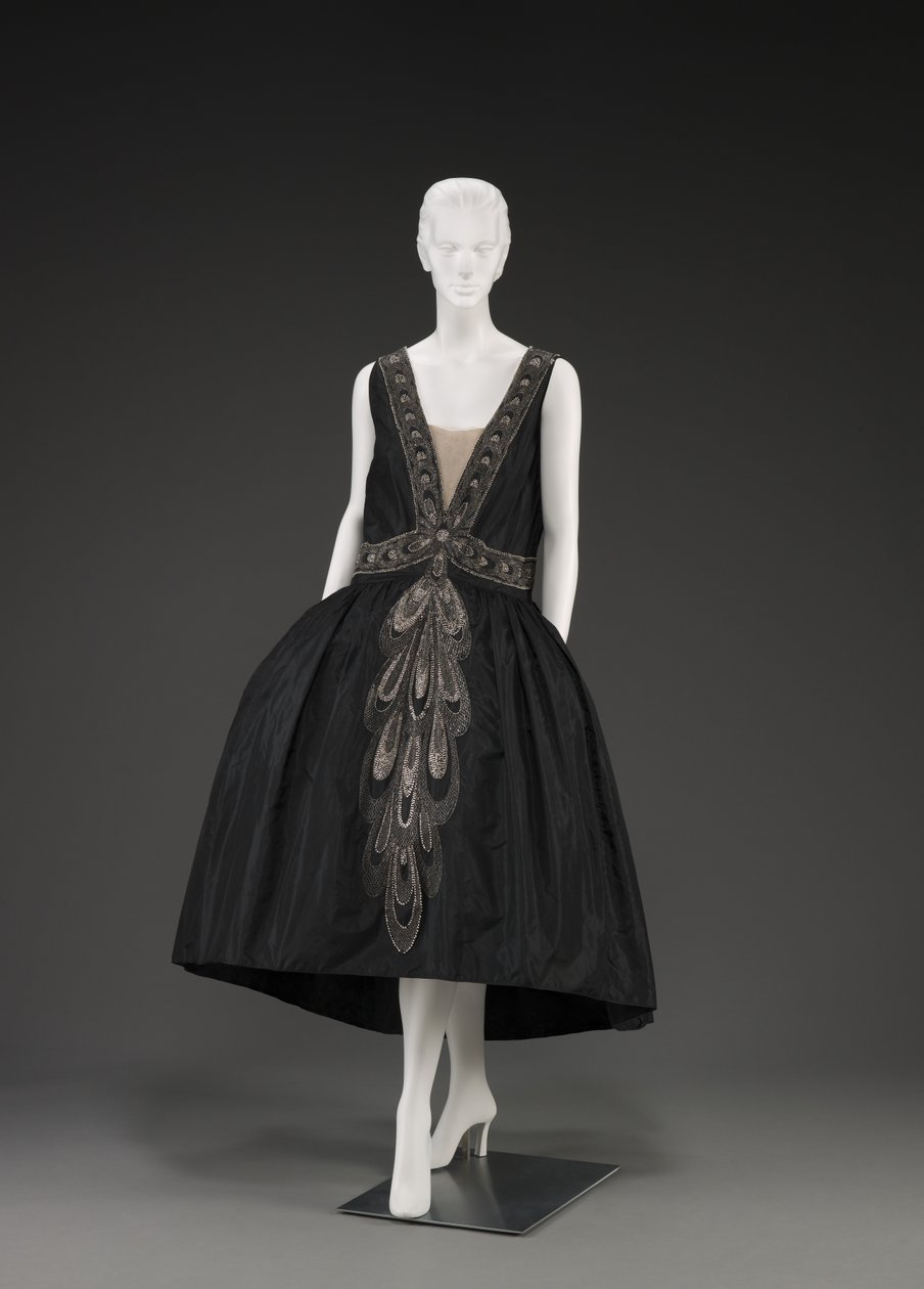 Aftenkjole (Robe De Style) (blandet media) av Jeanne Lanvin