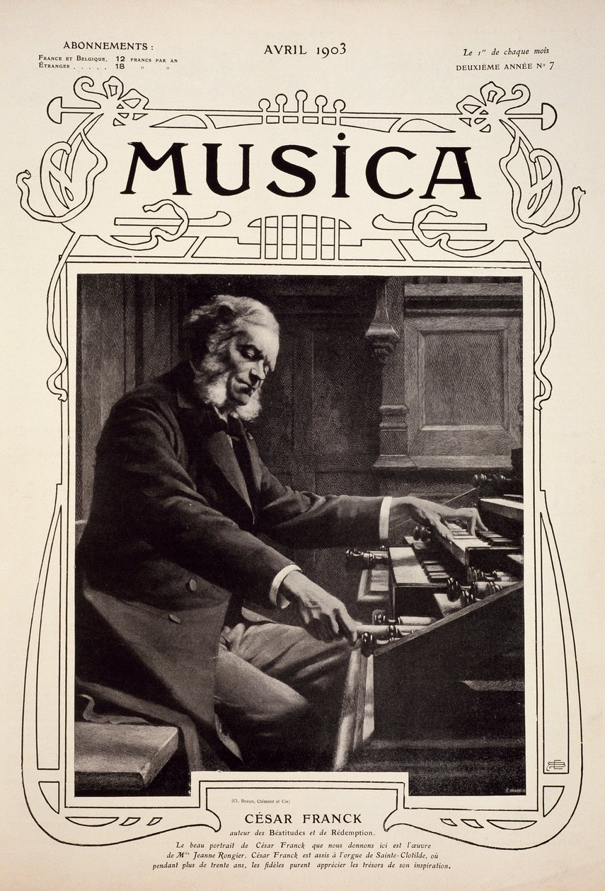 Cesar-Auguste Franck (Liege av Jeanne Rongier