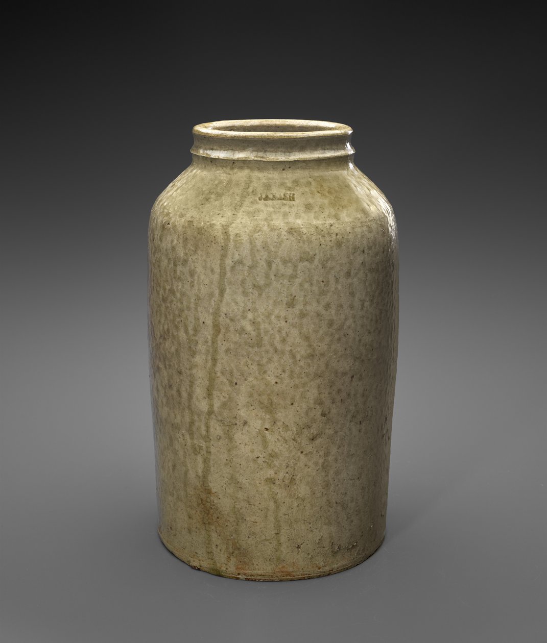 Jar, c. 1850-1860 (alkalisk glasert steintøy) av Jefferson S. Nash Pottery