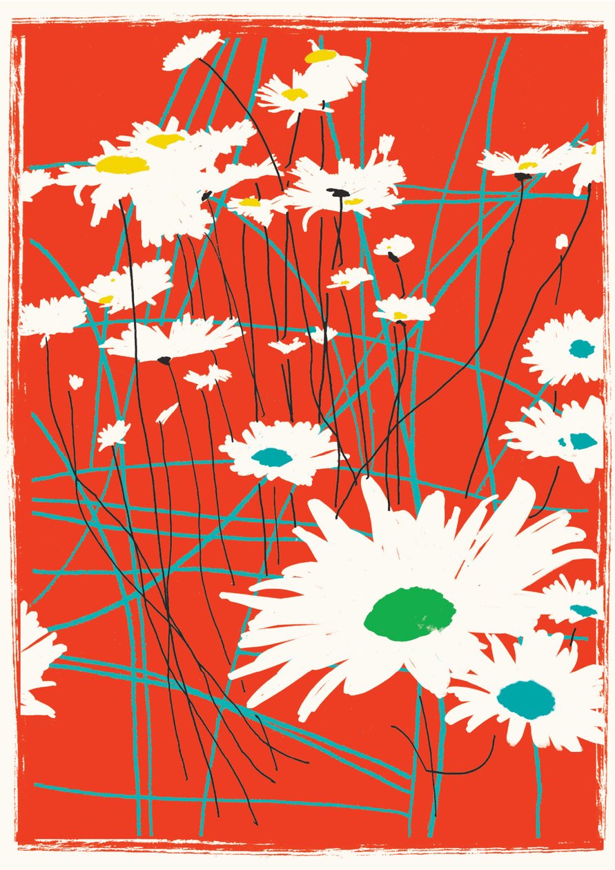 Daisy Chain, 2015 (blandet media) av Jenny Frean