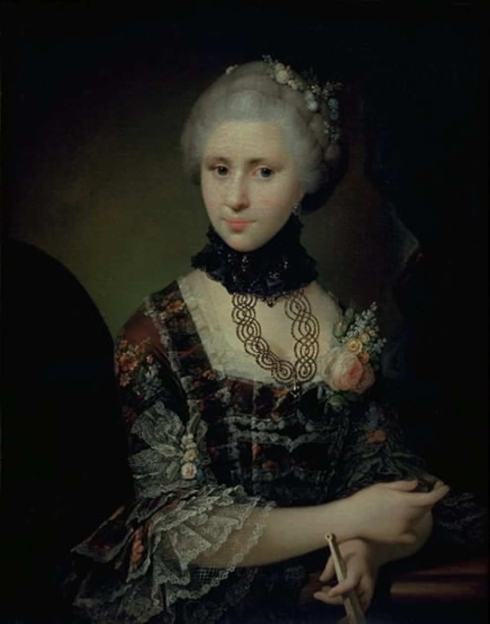Cathrine Sophie Kirchhoff, f. Christensen av Jens Juel