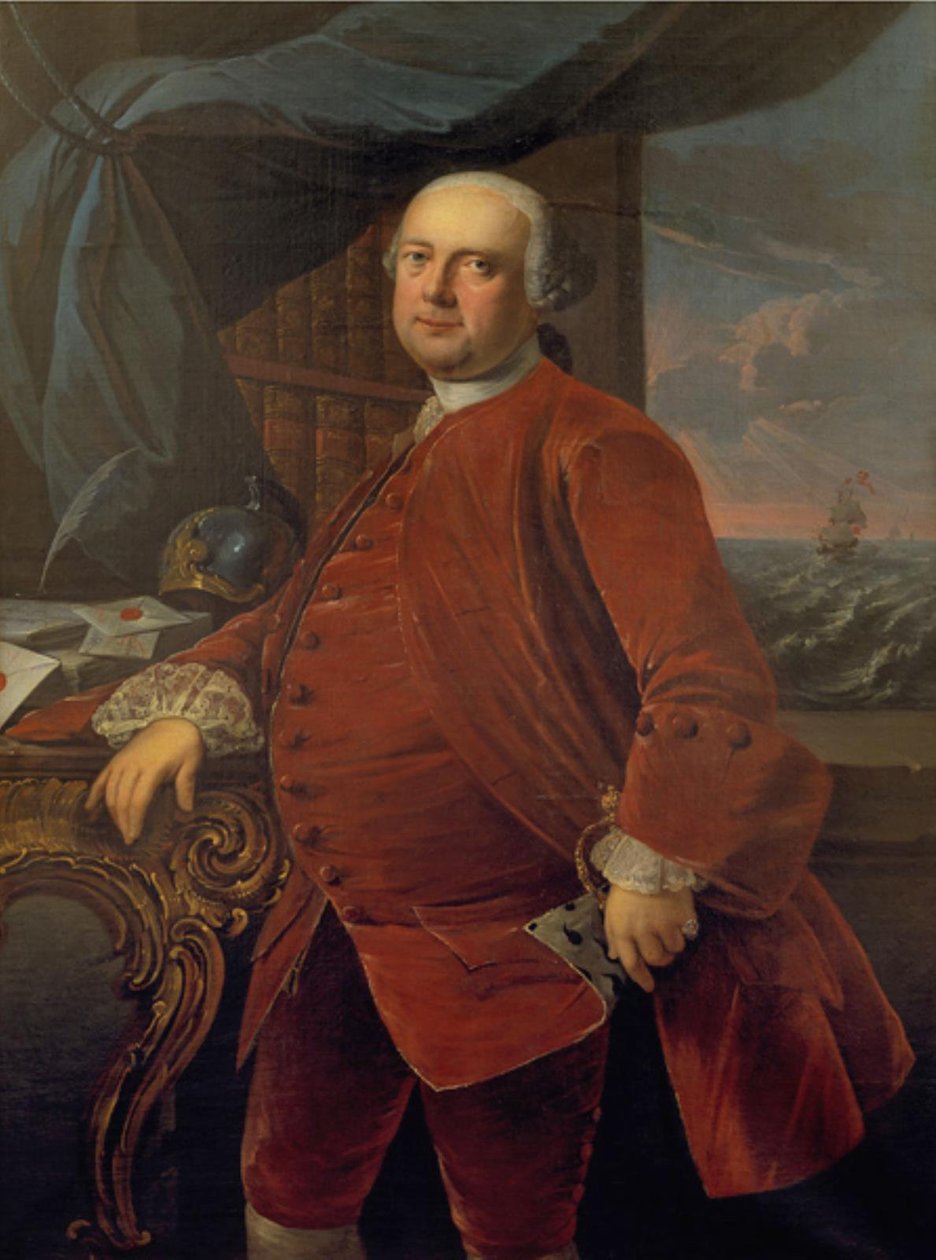 Postmester Frederik Carl Harboe (?) av Jens Juel