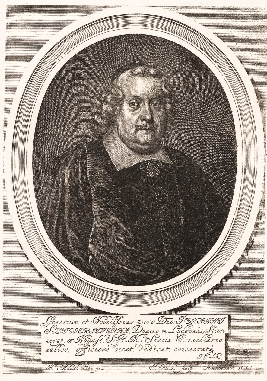 Johan Silfverstierna av Jeremias Falck