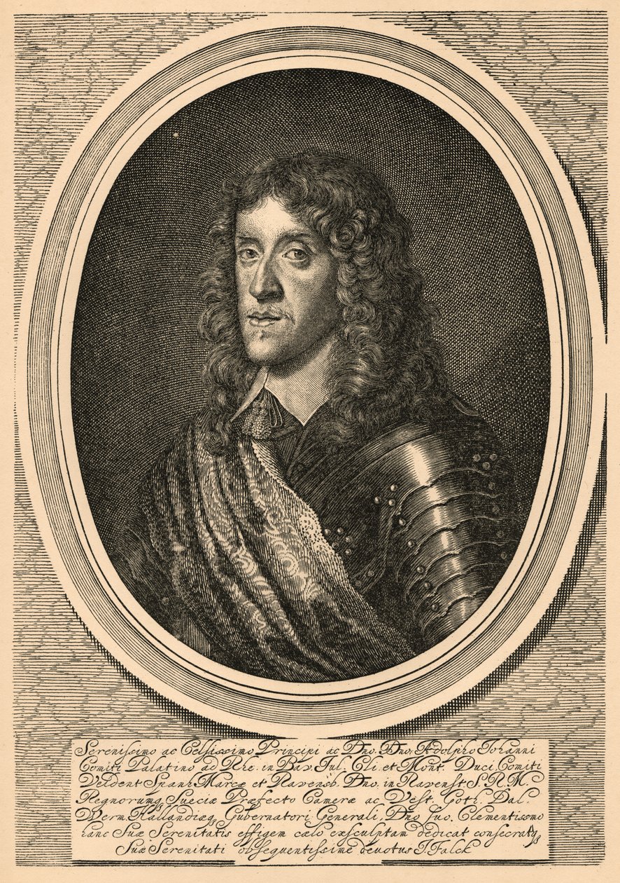 Adolf Johan fra Pfalz-Zweibrücken av Jeremias Falck