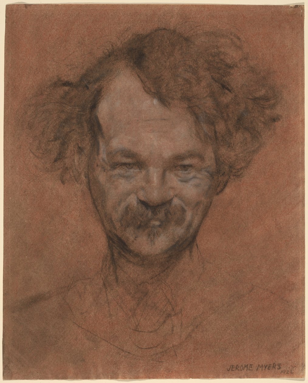 Selvportrett av Jerome Myers