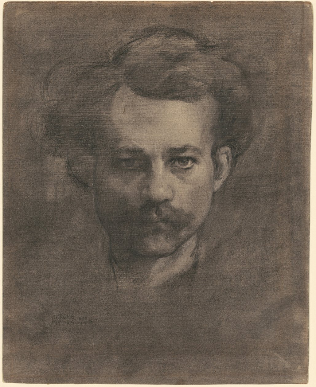 Selvportrett av Jerome Myers