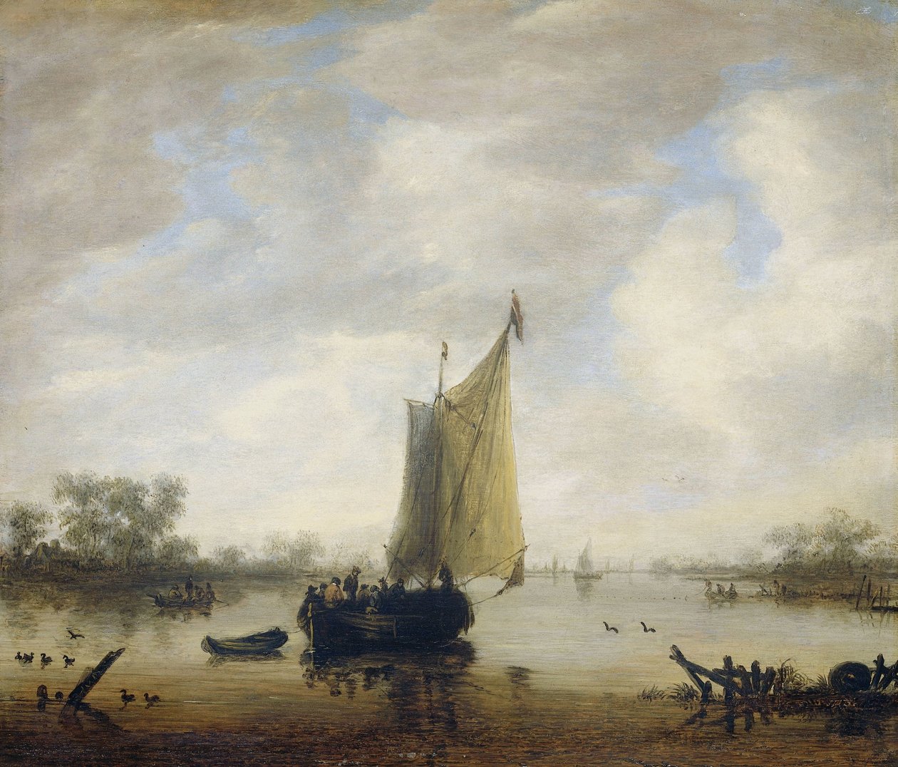 elveutsikt av Jeronymus van Diest (II)