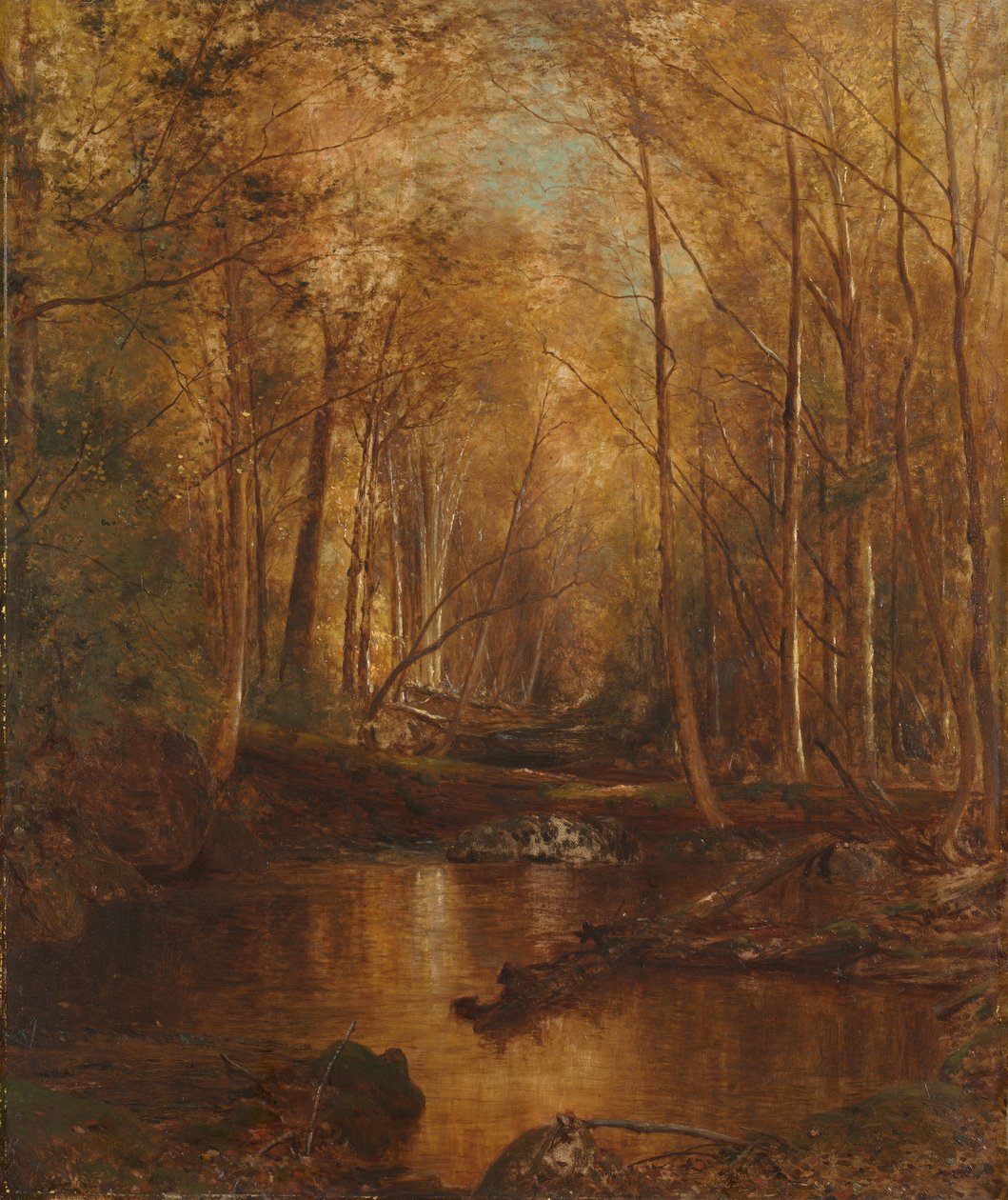 Høst i Catskills av Jervis McEntee