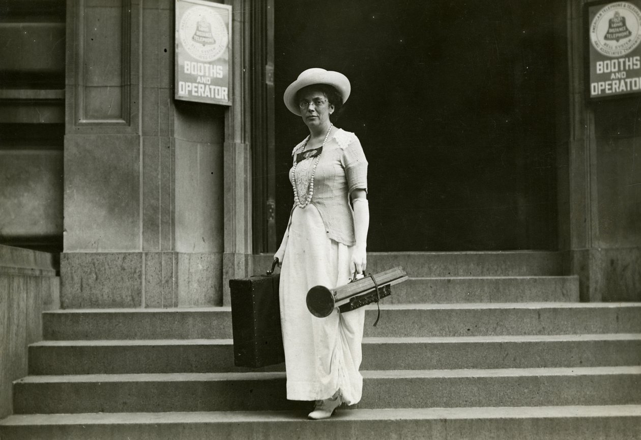 Beals på jobb, 1904 av Jessie Tarbox Beals