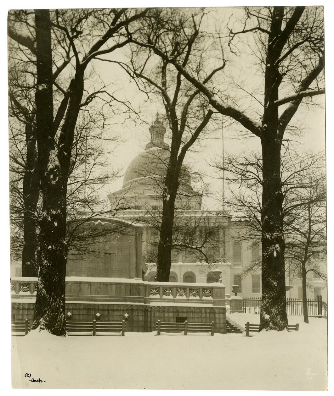 Boston, USA, ca. 1902-10 (foto av gelatinsølv) av Jessie Tarbox Beals