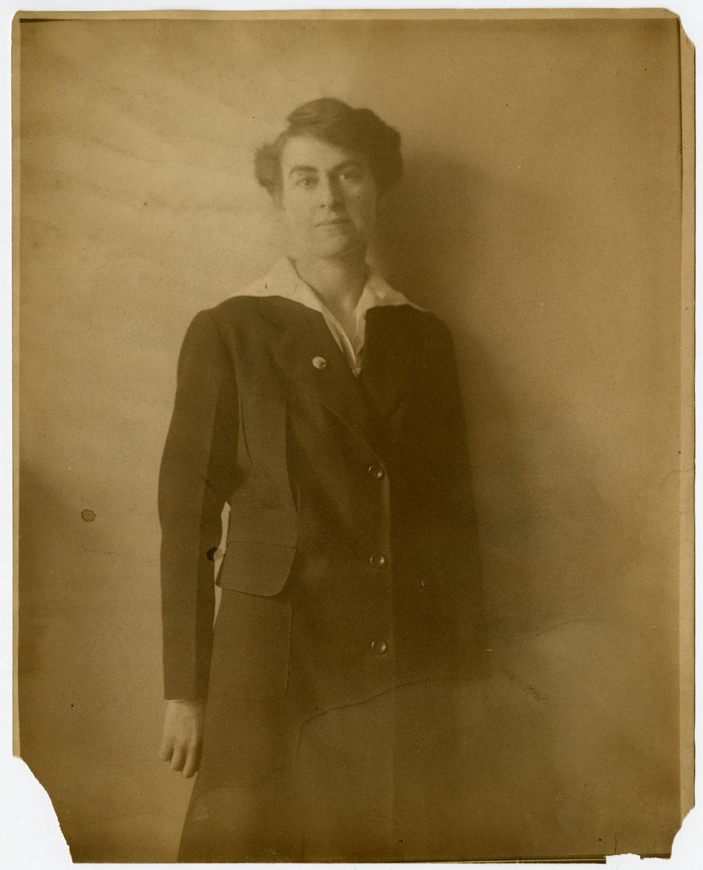 Frances Maule, ca. 1905-40 (foto av gelatinsølv) av Jessie Tarbox Beals