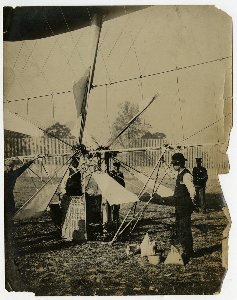 "Meteor" luftskip av Jessie Tarbox Beals
