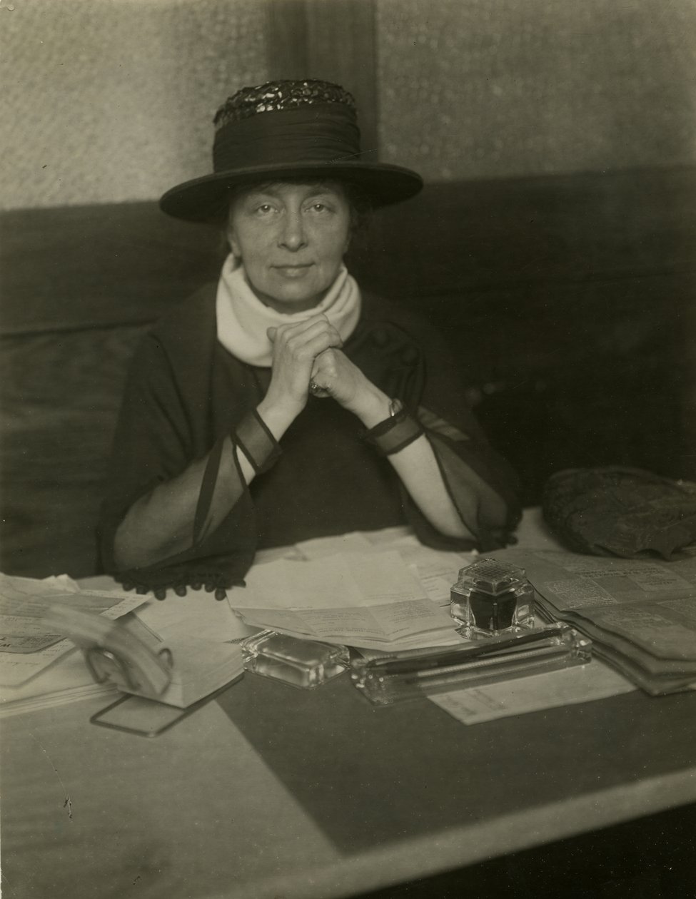 Rachel Crothers, ca. 1905-18 av Jessie Tarbox Beals