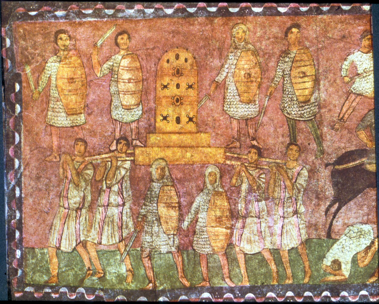 Slaget ved Eben-Ezer (tempera på gips) av Jewish School