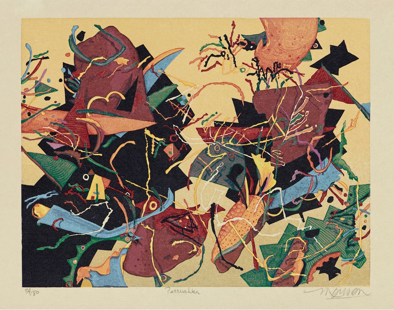 Petrushka, 2000 (tresnitt) av Jim Monson