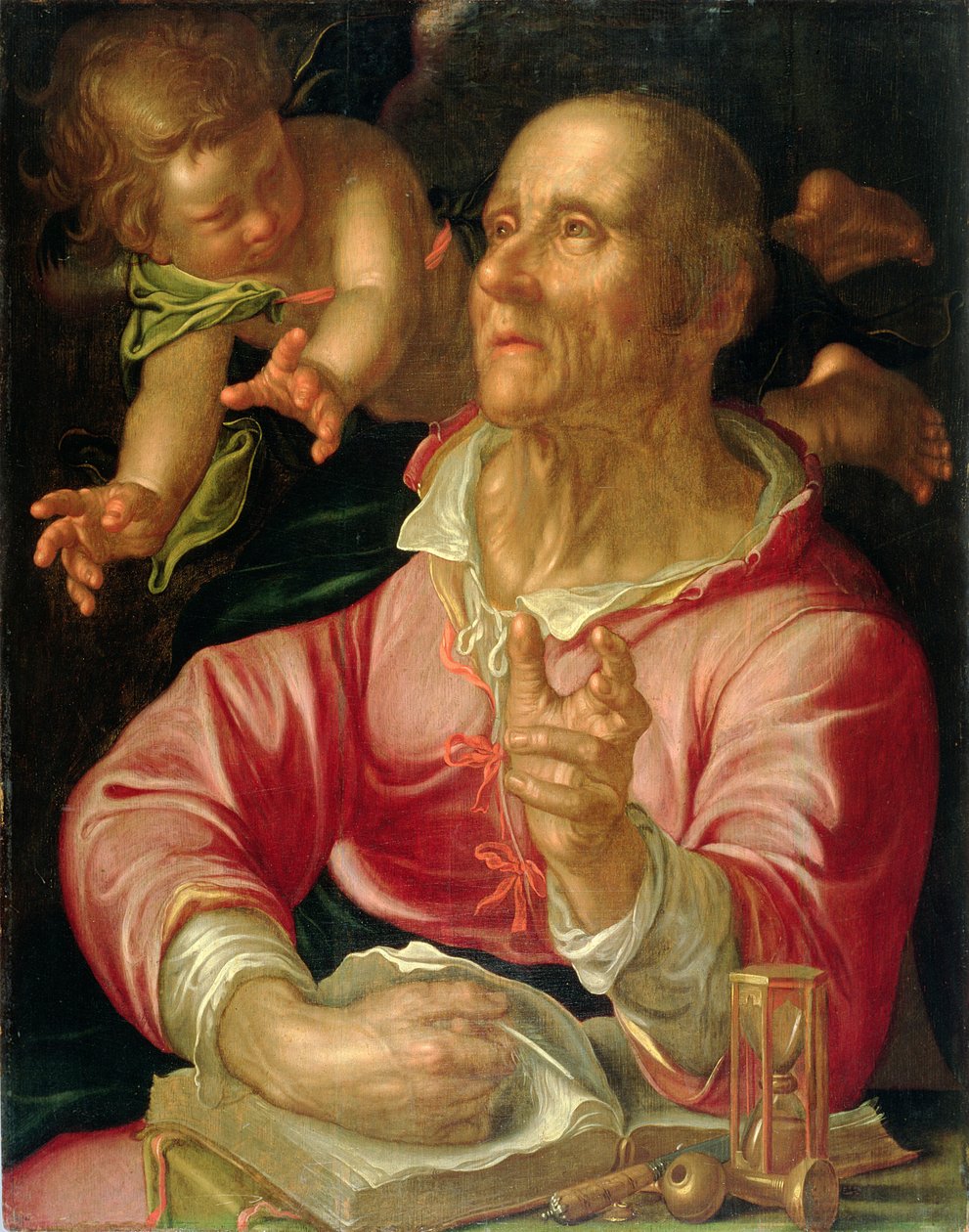 St. Matteus av Joachim Wtewael or Utewael