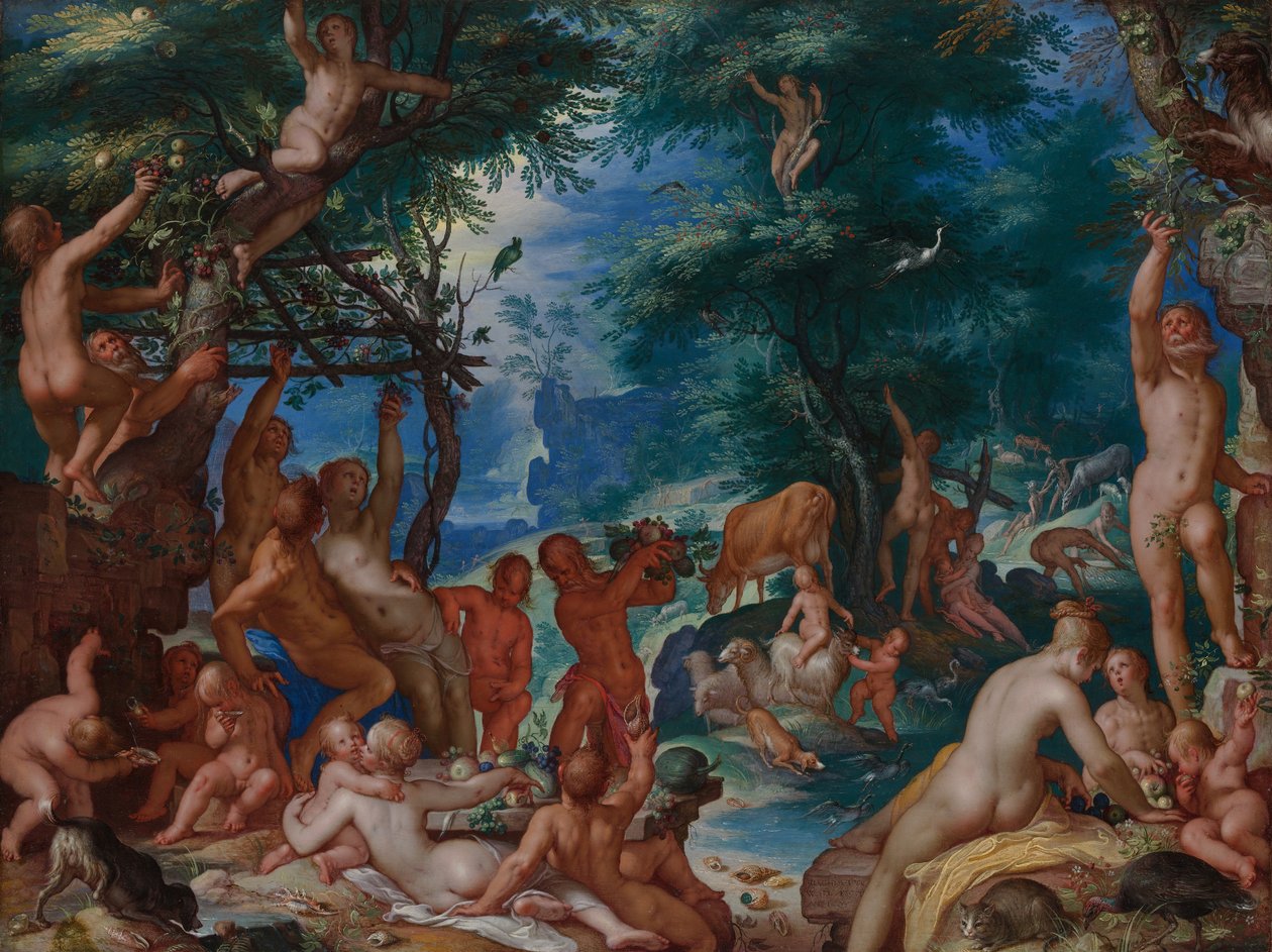 Gullalderen, 1605. av Joachim Anthonisz Wtewael