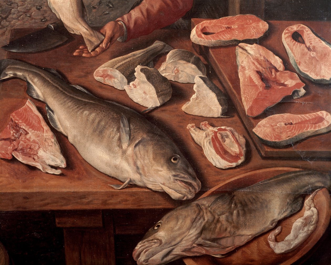 Fiskemarked av Joachim Beuckelaer