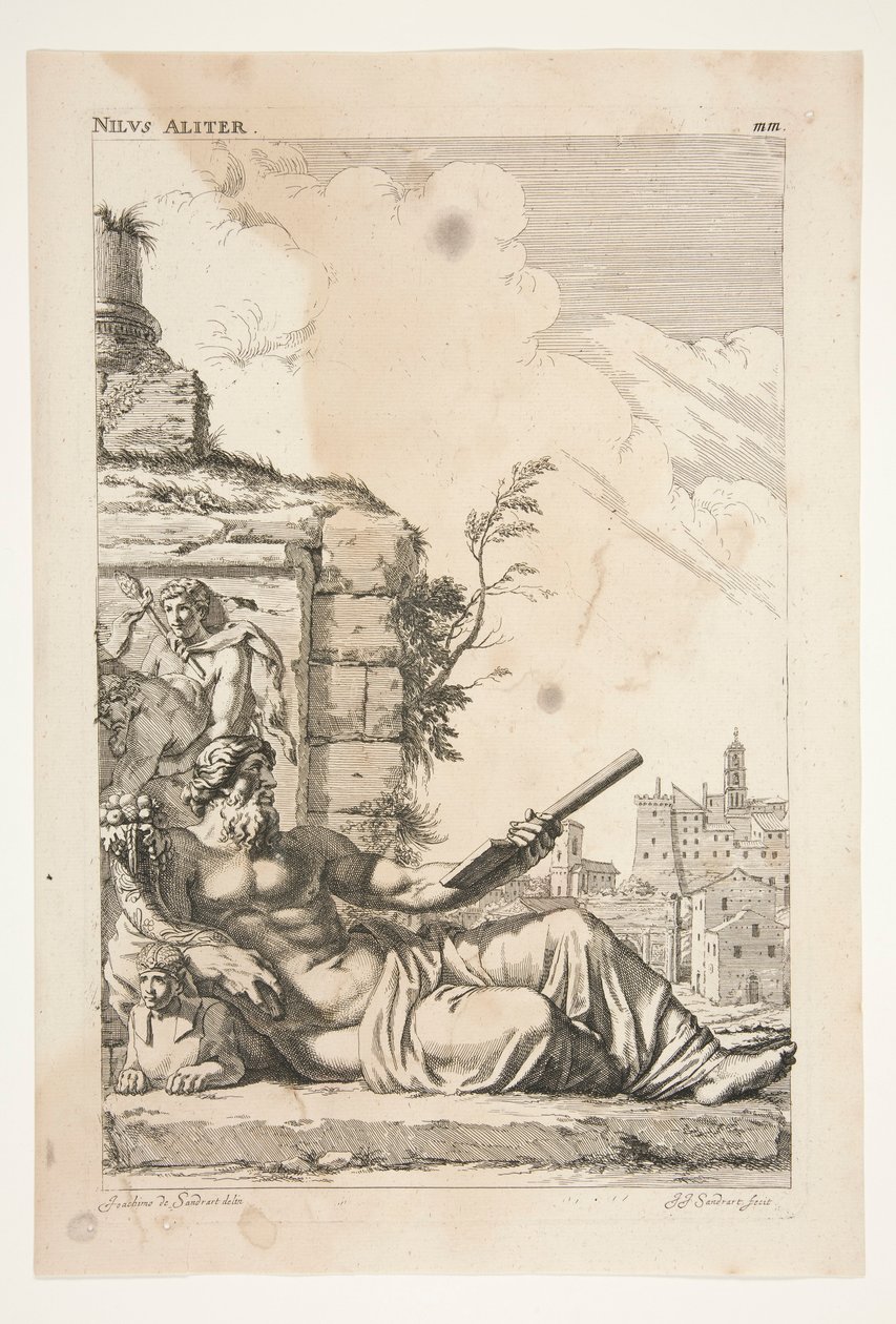 NILE OTHERWISE, fra Sculptures of the Old Admired av Joachim von Sandrart