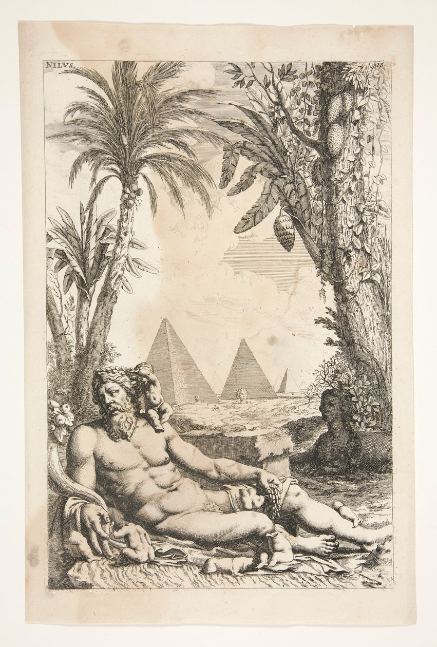 Nilen, fra Ancient Sculptures Admirata av Joachim von Sandrart