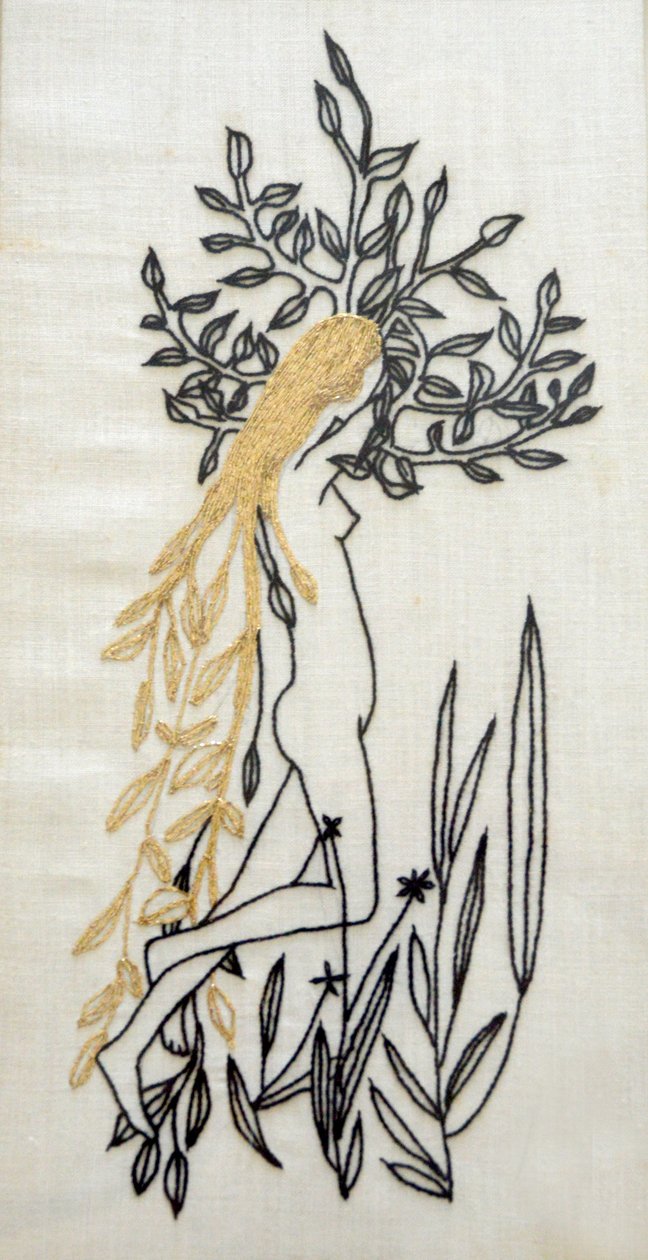Daphne, (broderi) av Joan Thewsey