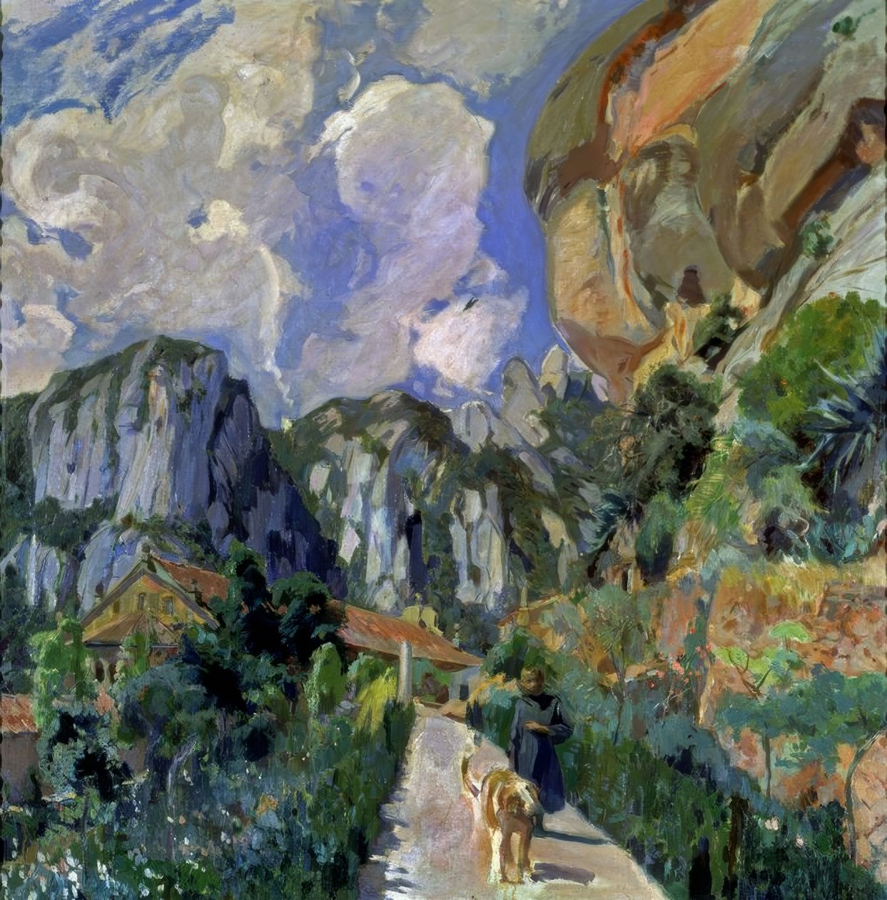 Akolyttenes hage, Montserrat av Joaquim Mir i Trinxet