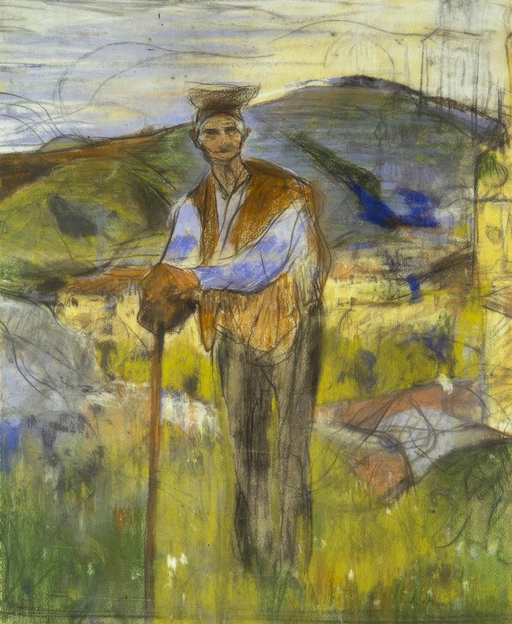 Den gamle tobakksposen av Joaquim Mir i Trinxet