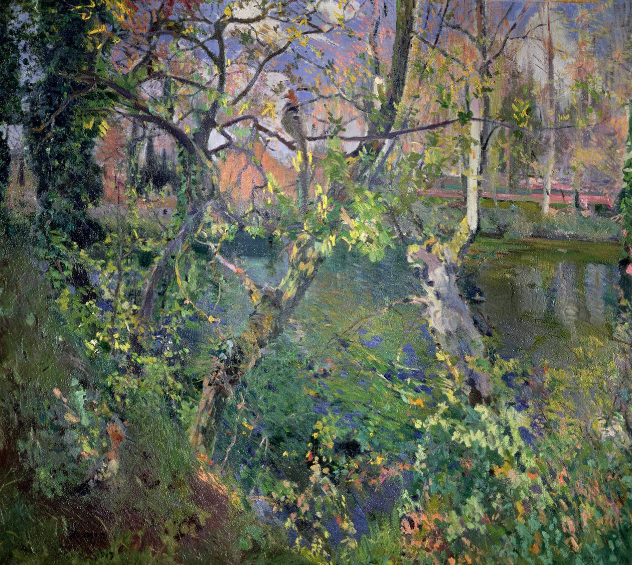 The Rains of Moguda, 1917 av Joaquin Mir Trinxet