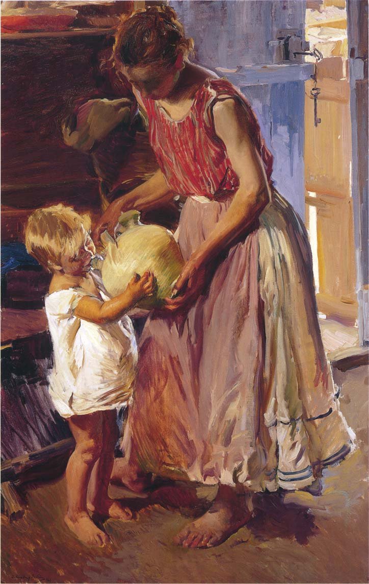 DrikkekannenEspanol: El botijon av Joaquín Sorolla