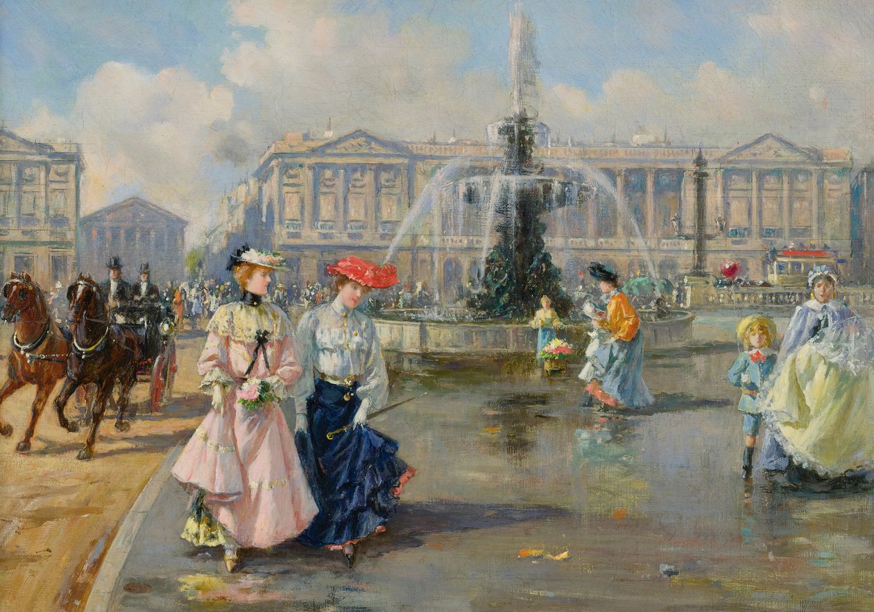 Place de la Concorde. av Joaquín Pallarés Allustante