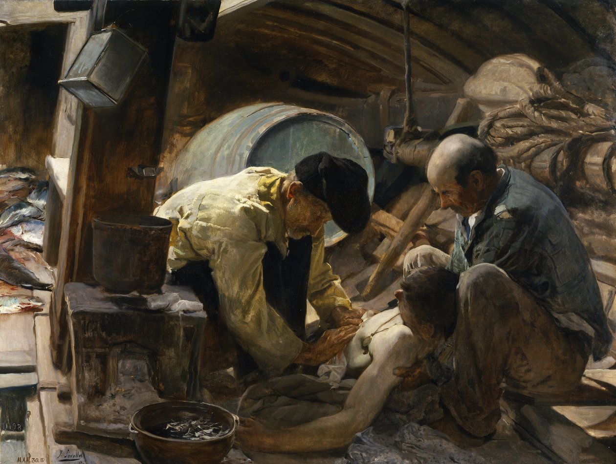 De sier fortsatt at fisk er dyrt av Joaquín Sorolla