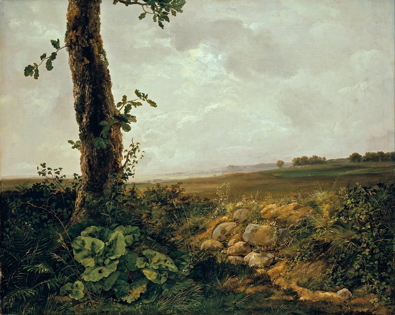 Utsikt nær Prestø av Johan Christian Dahl