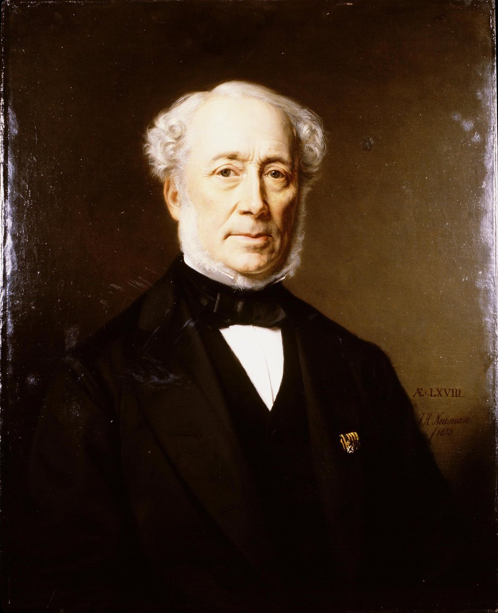 Aarnoud Jan van Beeck Calkoen (1805-1874) av Johan Heinrich Neuman