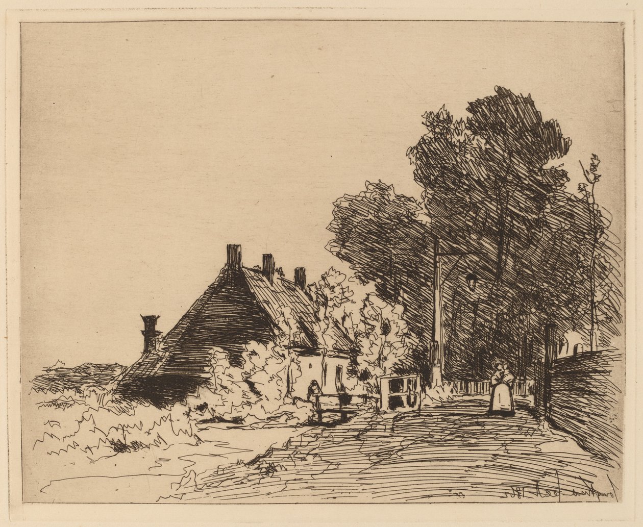 Sykepleieren av Johan Barthold Jongkind