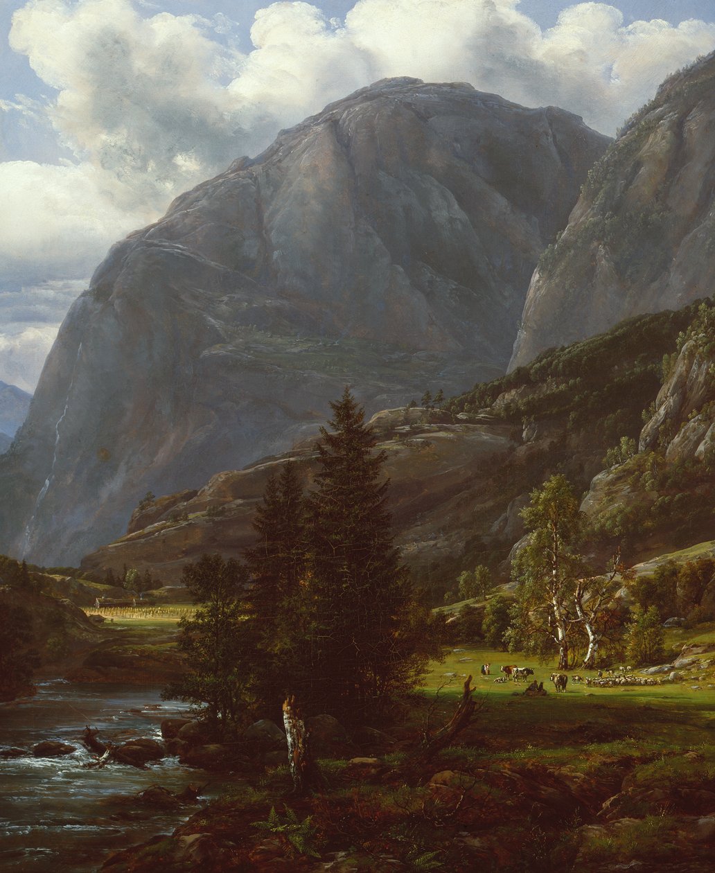 Fortun Valley av Johan Christian Dahl